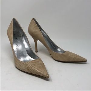 Guess Snakeskin Pumps